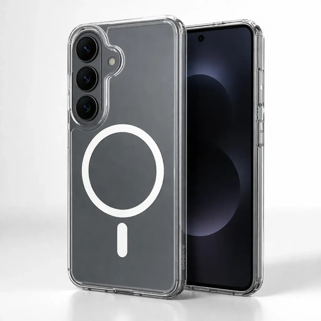 Samsung Galaxy S26 MagSafe Hülle Transparent – Slim Case mit Magnetfunktion
