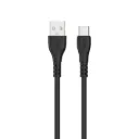 SUNIX SC96 USB-C Ladekabel Schwarz Schnellladekabel Typ-C Kabel