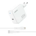 SUNIX S100 GaN 100W USB-C Schnellladegerät mit Type-C Kabel Weiß