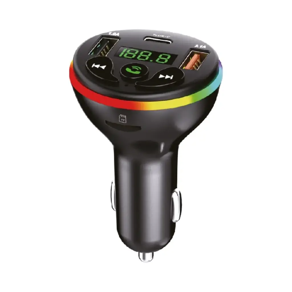 SUNIX MDL101 Bluetooth FM Transmitter Auto MP3 Player USB Schnellladegerät