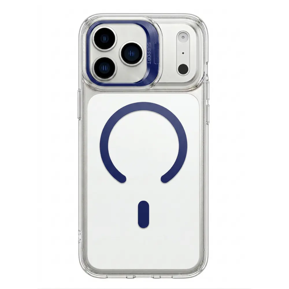 SUNIX iPhone 17 Pro Max Flip Case Klapphülle Wallet Handyhülle Dunkelblau