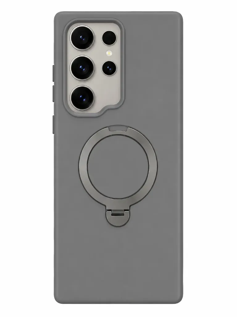 SUNIX SAMSUNG S26 ULTRA Grau MagSafe Handyhülle Schutzcase Cover TPU Case
