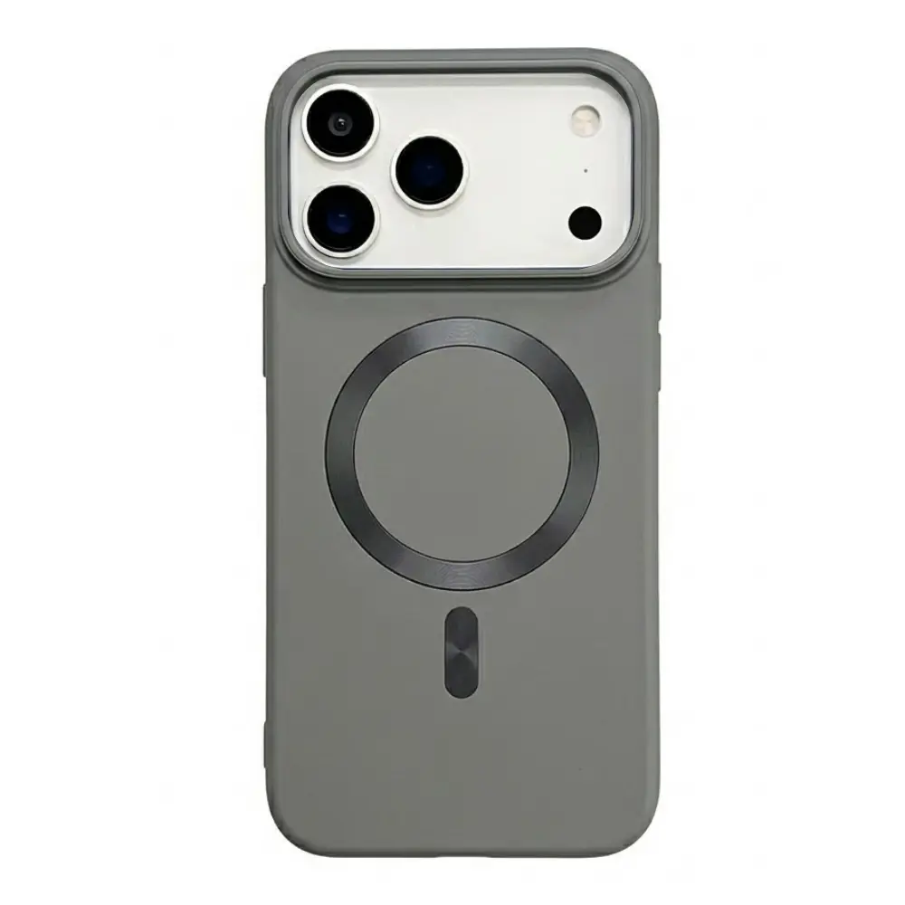 SUNIX SAMSUNG S24 Grau Nova MagSafe Handyhülle Schutzcase Cover