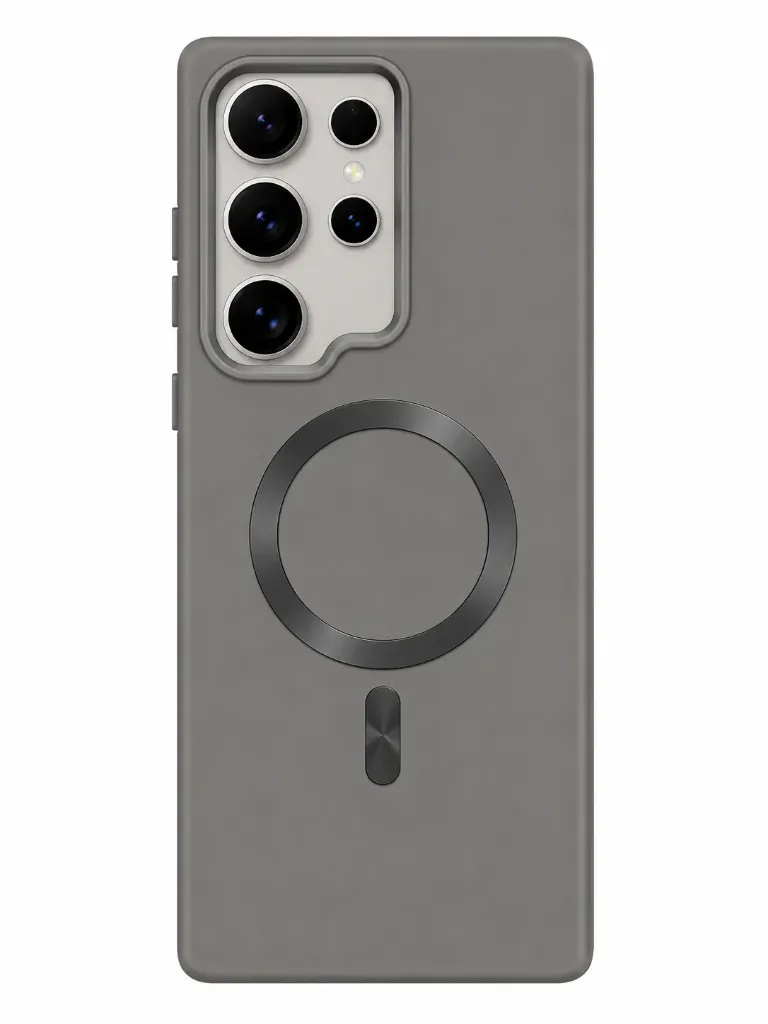 SUNIX SAMSUNG S26 Grau Nova MagSafe Handyhülle Schutzcase Cover