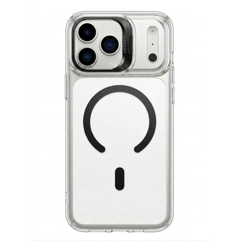 SUNIX iPhone 16 Pro MagSafe Handyhülle Schutzcase Cover Schwarz TPU Case