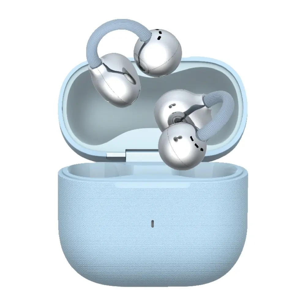 SUNIX K010 Bluetooth Headset Wireless Kopfhörer mit Mikrofon Blau