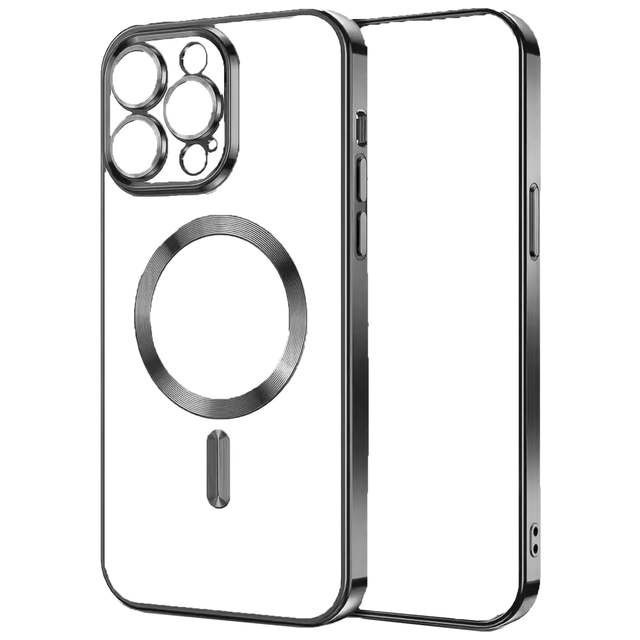 SUNIX Hülle für iPhone 18 Pro Bunte MagSafe Schutzhülle Dunkelgrau Case