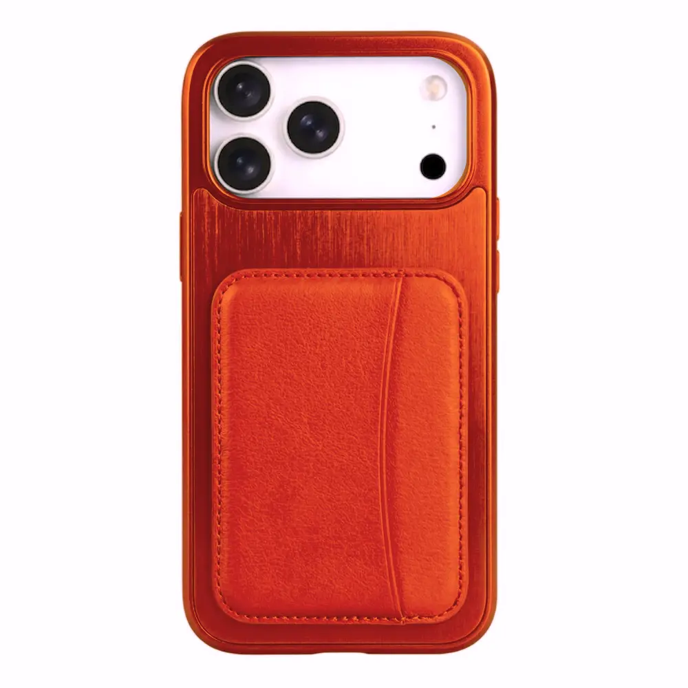 SUNIX Hülle für iPhone 18 Pro Max Mono Wallet Schutzhülle Dunkel Cherry Case