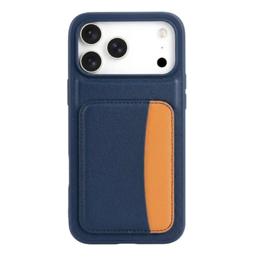 SUNIX Hülle für iPhone 18 Pro Max Mono Wallet Schutzhülle Hellblau Case