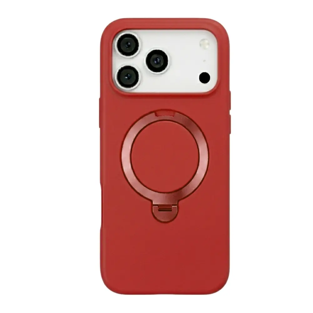 SUNIX Hülle für iPhone 18 Pro Revolve MagSafe Schutzhülle Dunkel Cherry Case