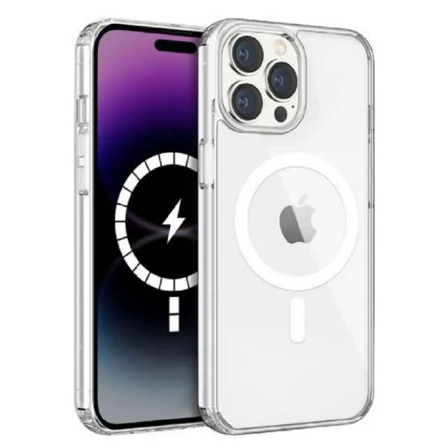 SUNIX MagSafe Hülle für iPhone 18 Transparent Schutzcase