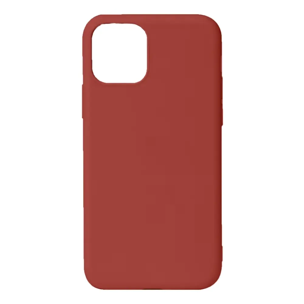 SUNIX Silikon Hülle für iPhone 18 Pro Max Dunkel Cherry Schutzcase