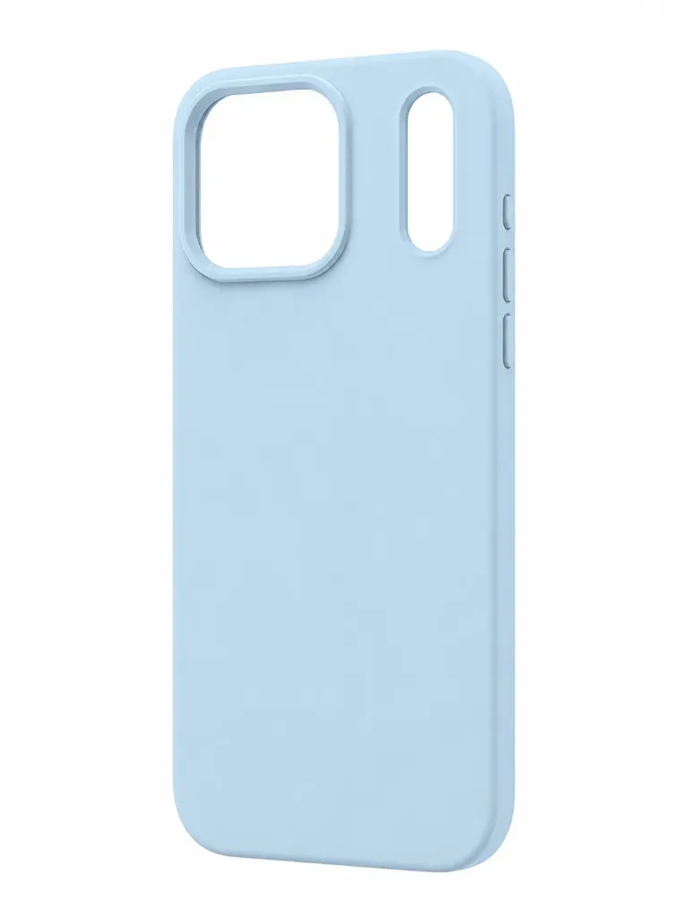 SUNIX Silikon Hülle für iPhone 18 Pro Hellblau Schutzcase