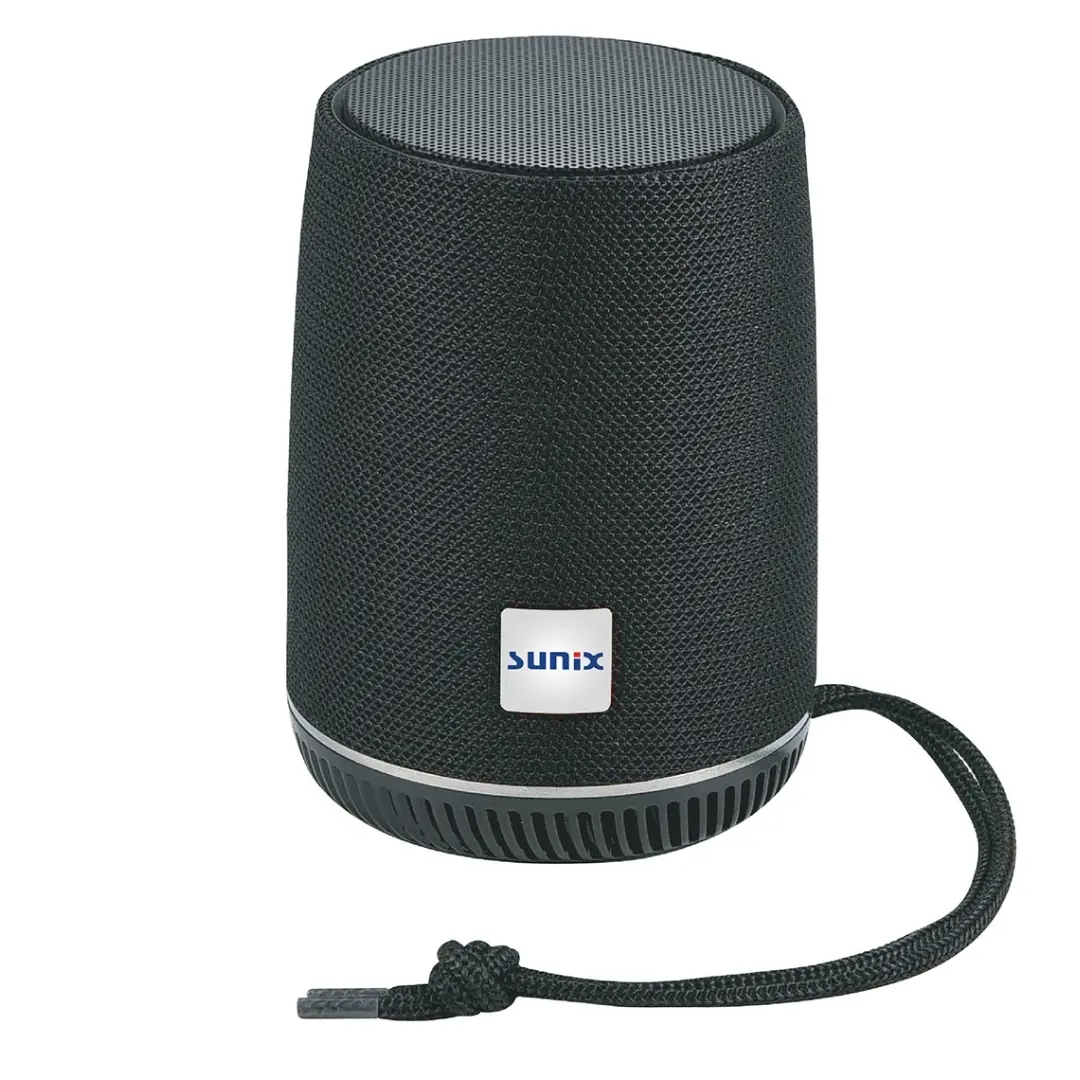 Sunix BTS-34 Bluetooth Lautsprecher Box Musik AUX USB TF-Slot Outdoor Schwarz