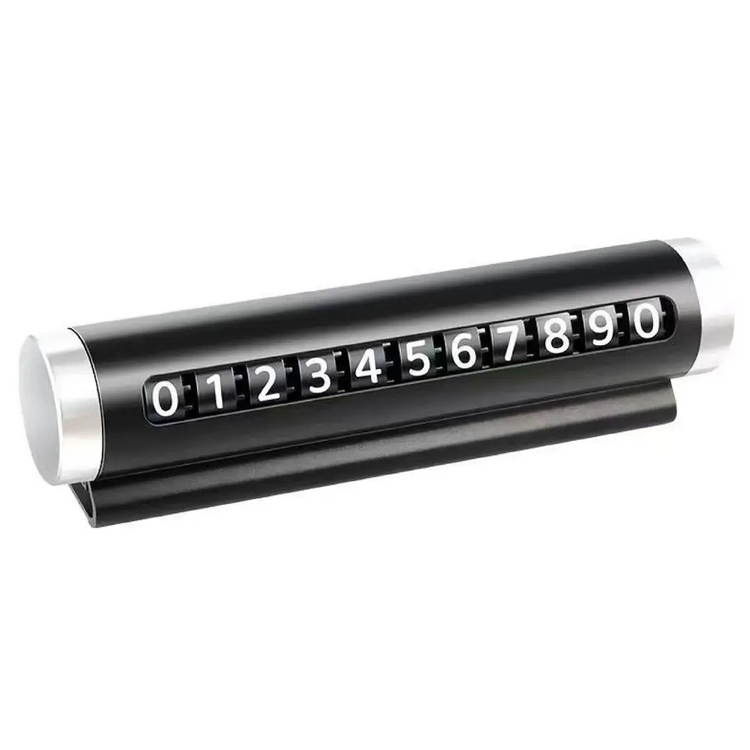 Sunix CT-13 Auto Parkkarte Telefonnummer Anzeige Kennzeichnung Parken Metall