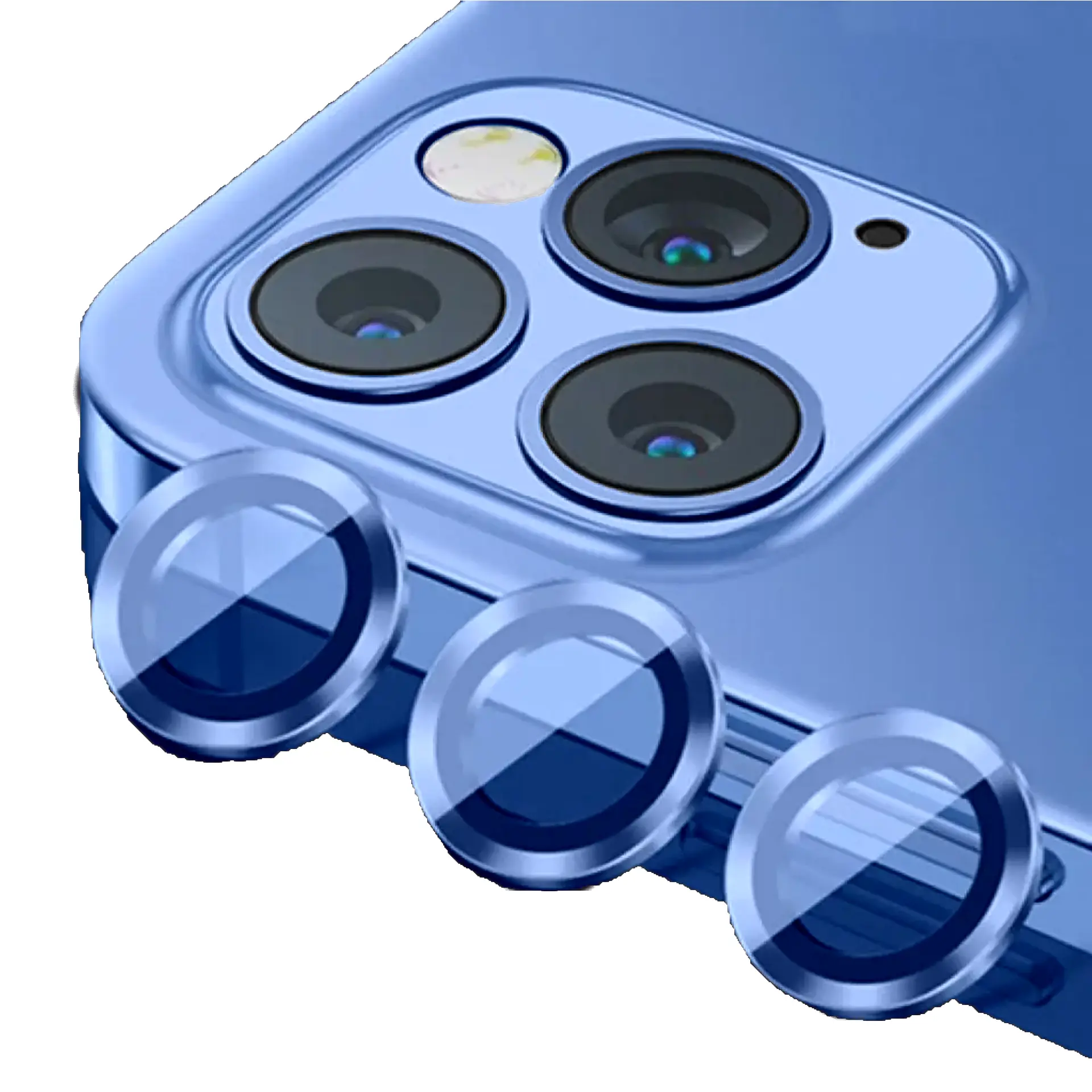 IPH 15 / 15 PLUS CAMERA LENS BLUE