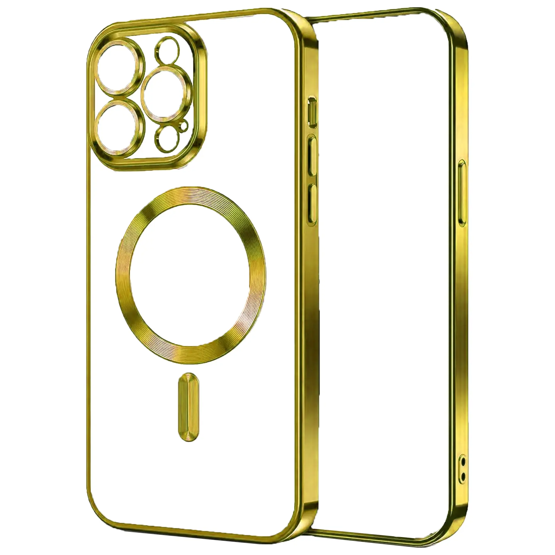 IPH 15 BUNTE MAGSAFE CASE GOLD