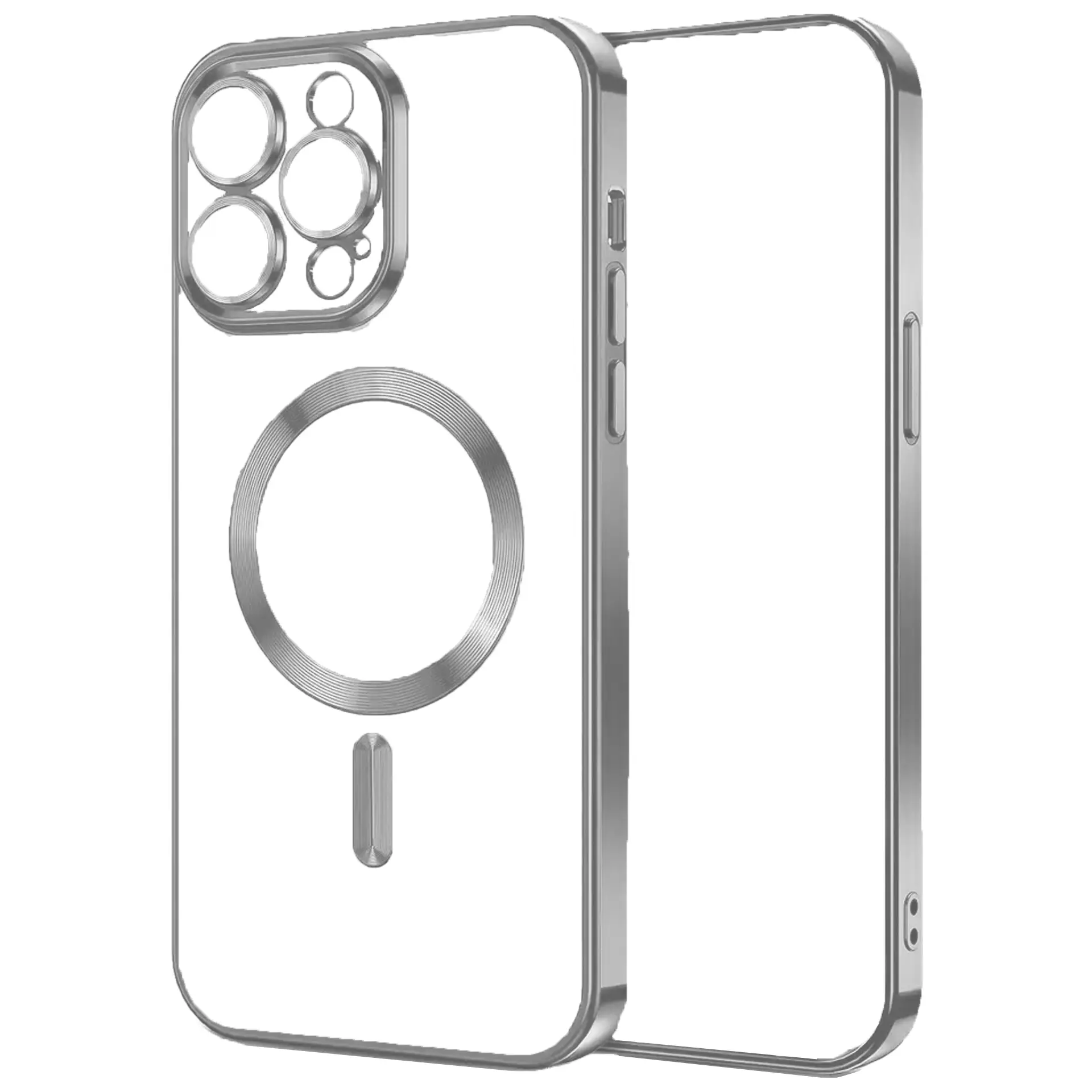IPH 15 BUNTE MAGSAFE CASE SILVER