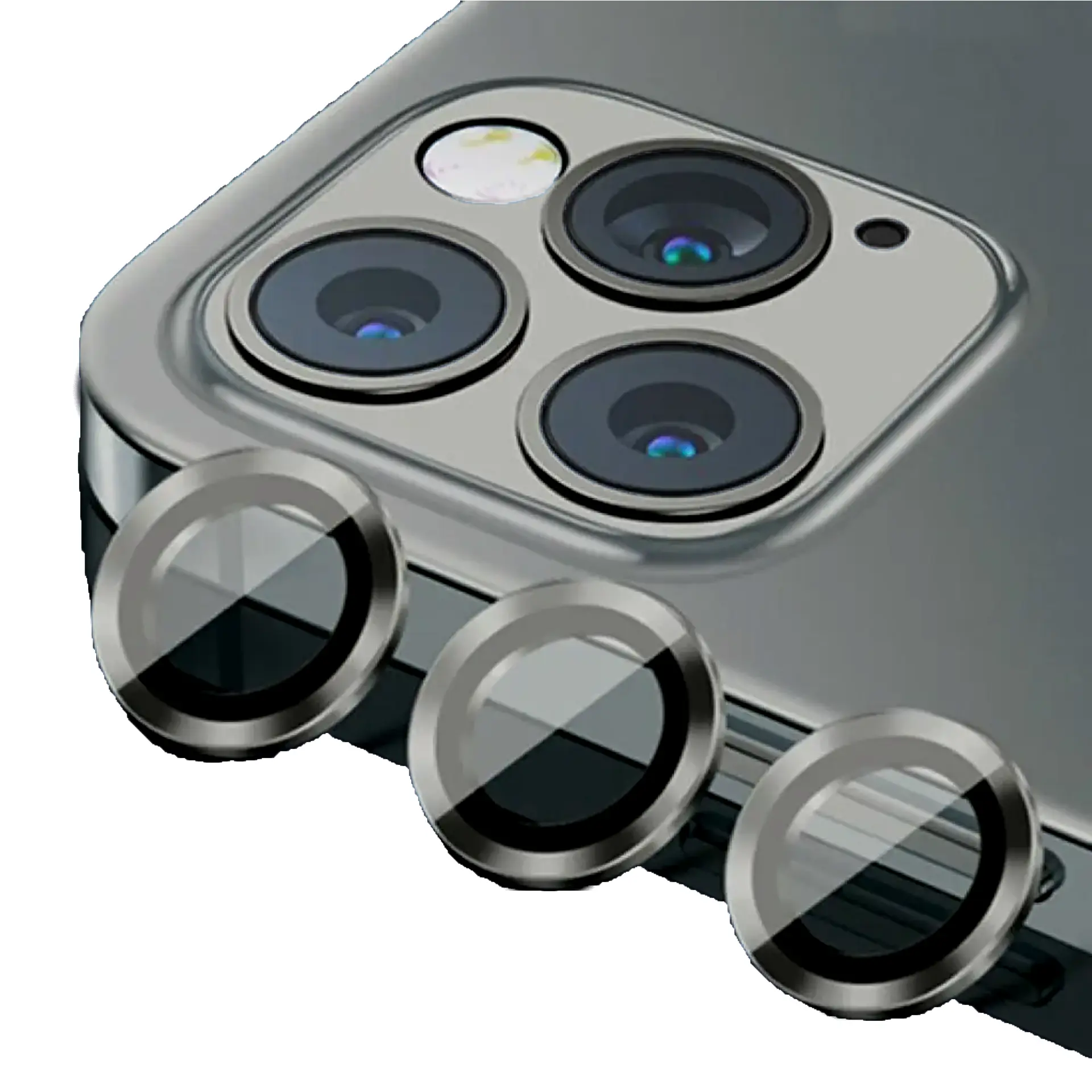 IPH 15 PRO / 15 PRO MAX CAMERA LENS TİTANİUM NATURAL