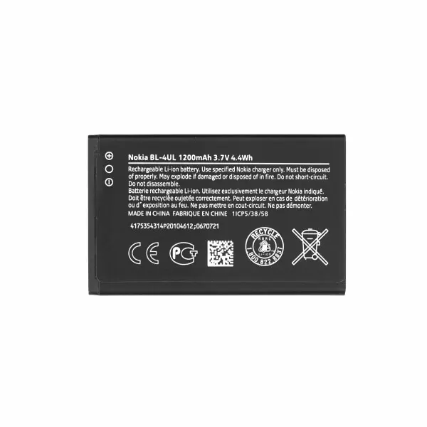 OEM BATTERY FOR NOKIA BL-4UL (12417) NOKİA 6600 SLİDE / 6600İ SLİDE / E66 / E75 / C5-03