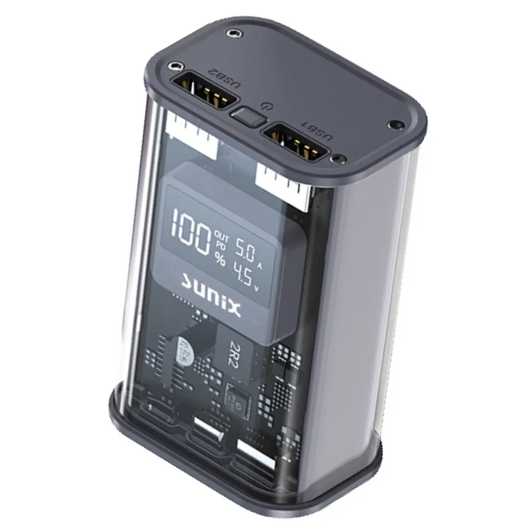 PB44 POWERBANK 12000 MAH GRAY