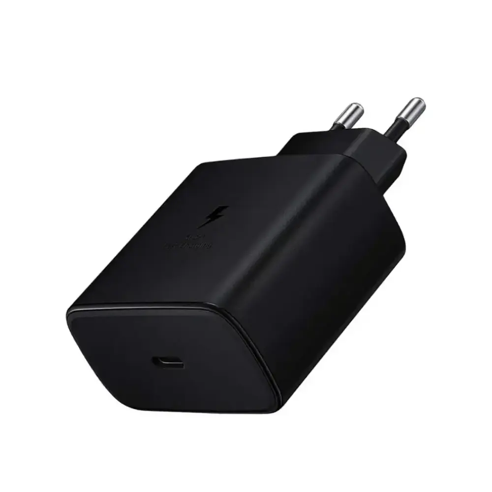 45W USB-C Ladegerät Fast Charger PD Samsung Super Fast Charging Netzteil Schwarz