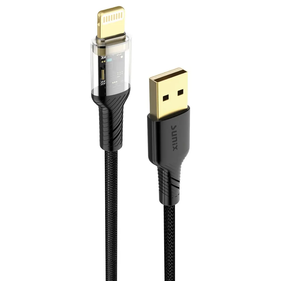 SC86 LIGHTNING CABLE BLACK
