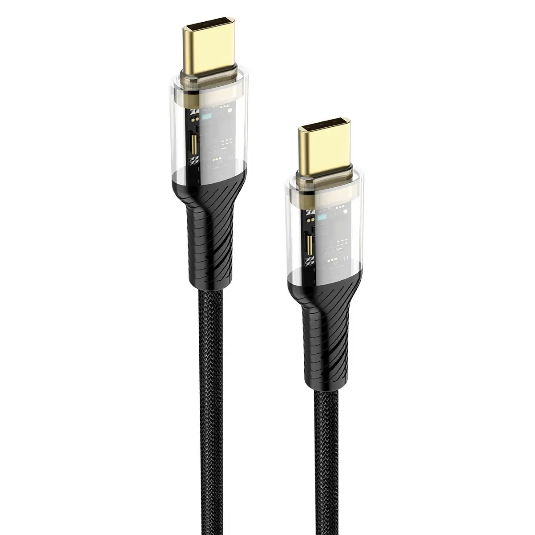 SC87 TYPE-C TO TYPE-C CABLE BLACK