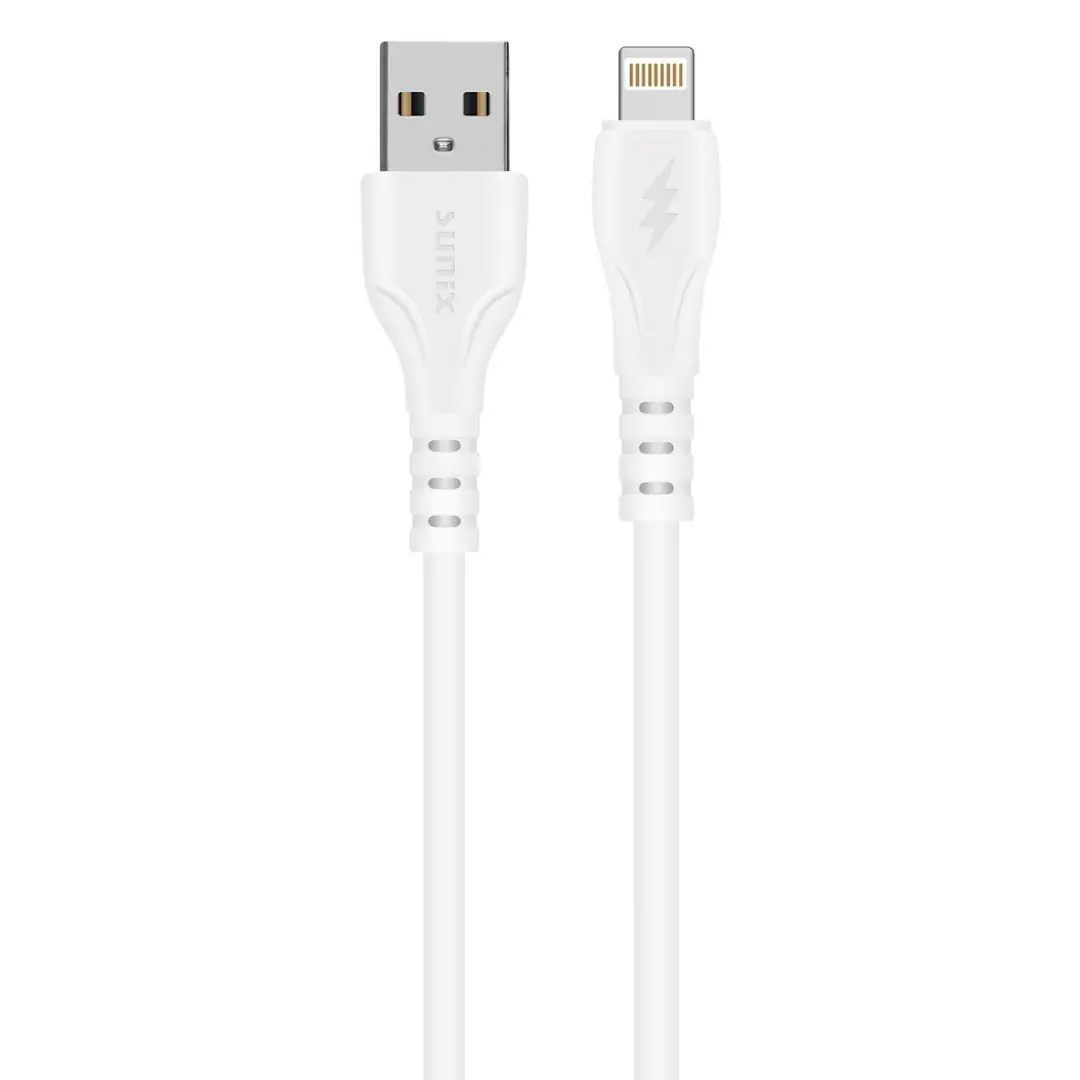 iPhone Kabel 3A Schnellladekabel USB auf 8 Pin Ladekabel Weiß