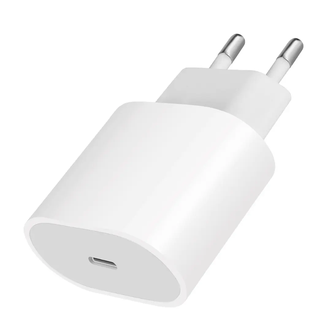 USB C Ladegerät 20W Schnellladegerät Adapter Netzteil Fast Charger Weiß