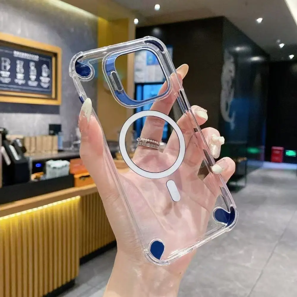 SUNIX SHOWY MAGSAFE CASE FOR IPHONE 17 PRO MAX DARK BLUE