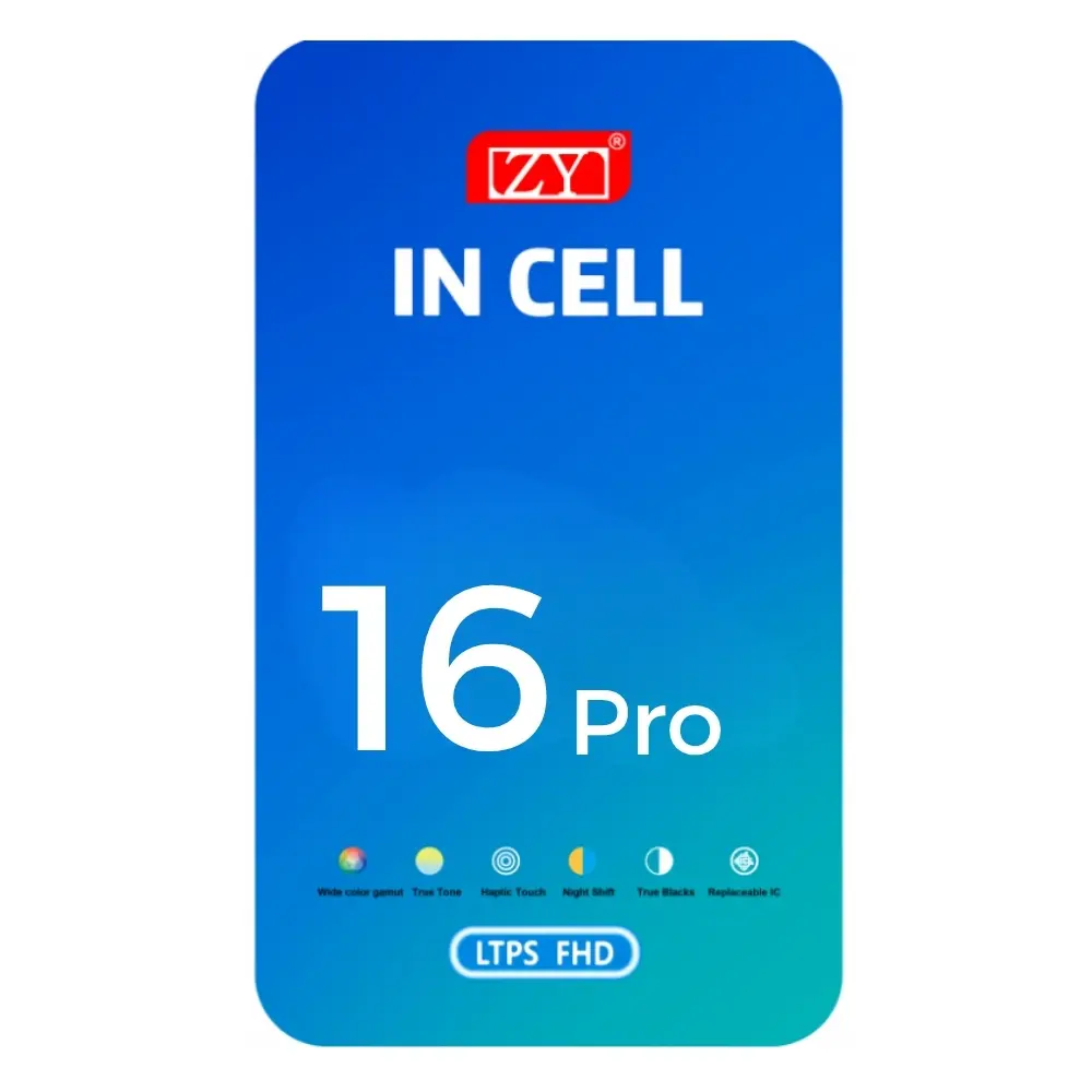 ZY IN-CELL DISPLAY FOR IPHONE 16 PRO (FHD 120HZ)