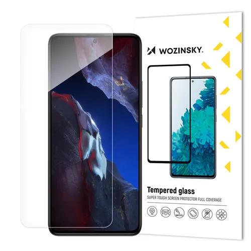 Gehärtetes Glas für Xiaomi Poco F5 Pro Wozinsky gehärtetes Glas