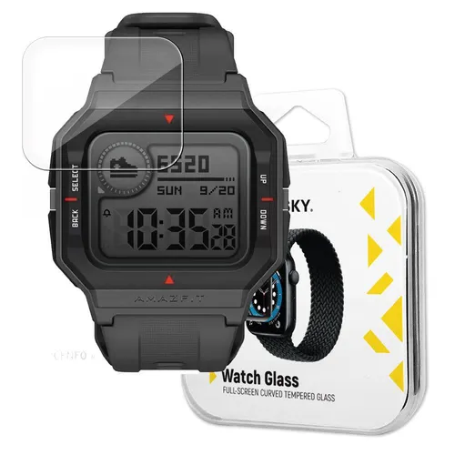 Wozinsky Watch Glass Hybridglas auf Xiaomi Amazfit Neo