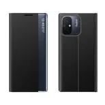 Neues Sleep Case Cover für Xiaomi Redmi Note 12 5G / Poco X5 5G Cover mit Flip Stand Schwarz