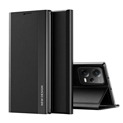 Sleep Case Pro Hülle für Xiaomi Redmi Note 12 5G / Poco X5 5G mit Klappständer schwarz