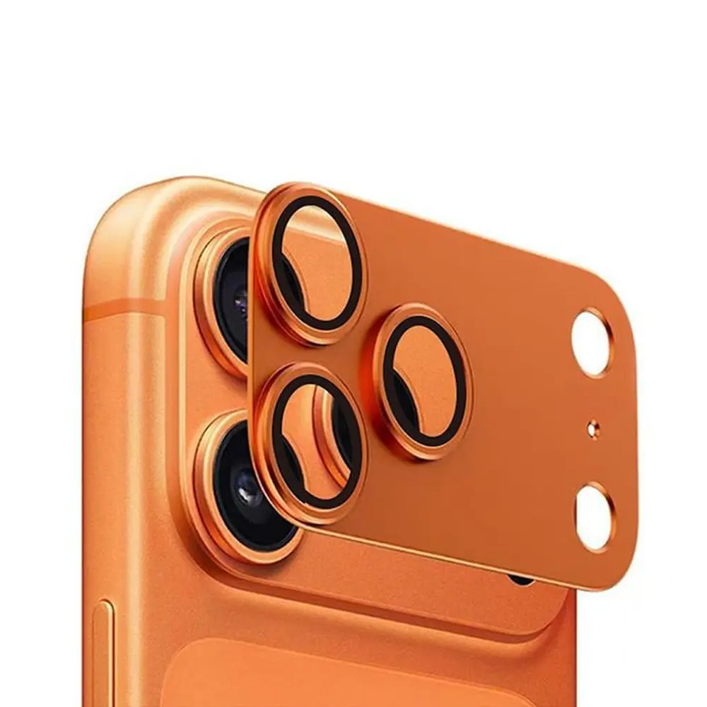SUNIX CAMERA LENS MODULE PROTECTOR FOR IPHONE 17 PRO MAX ORANGE