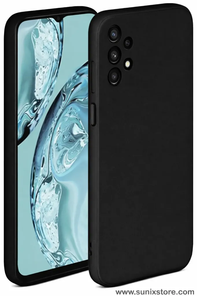 Soft Case Hülle für Samsung Galaxy A13 dünne Silikonhülle schwarz