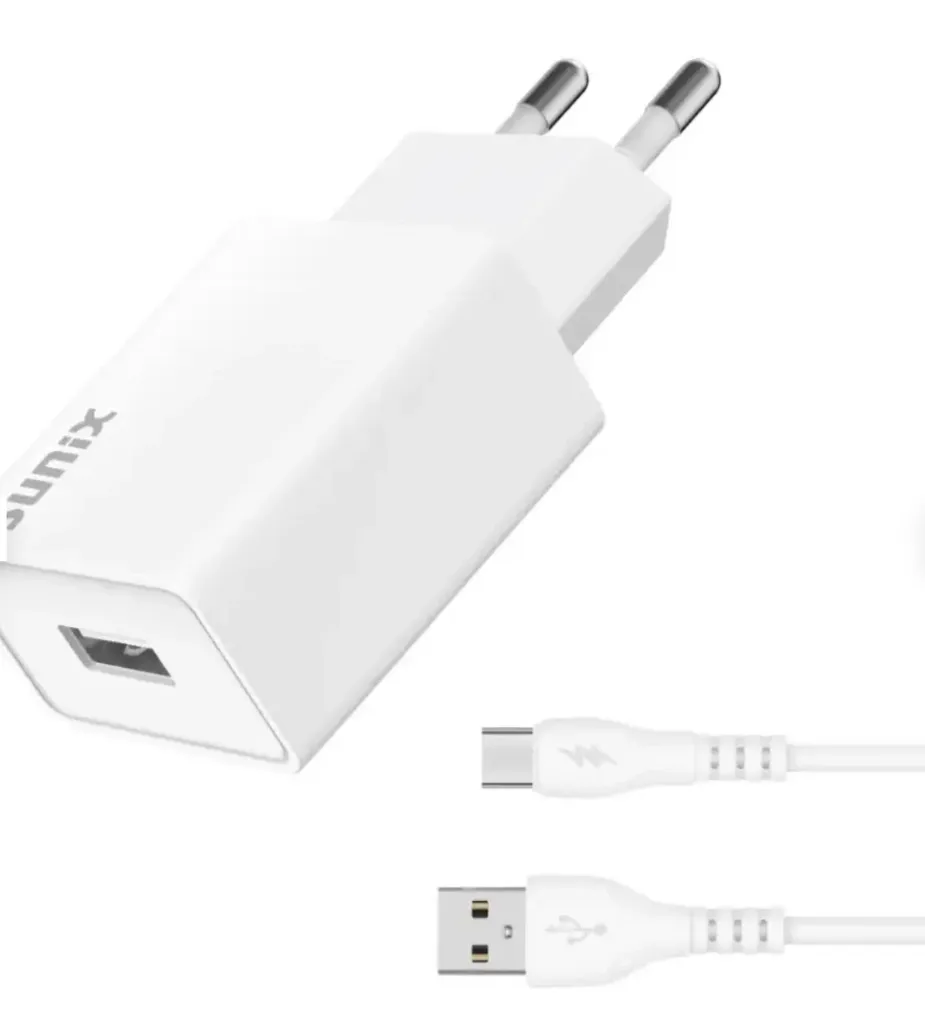 SUNIX S10 SET CHARGER WITH USB-A TO MICRO CABLE